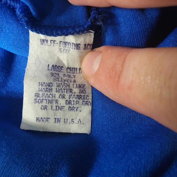 Girl's Blue Figure Skating Dress, Size Child's Large - Picture 4 of 4